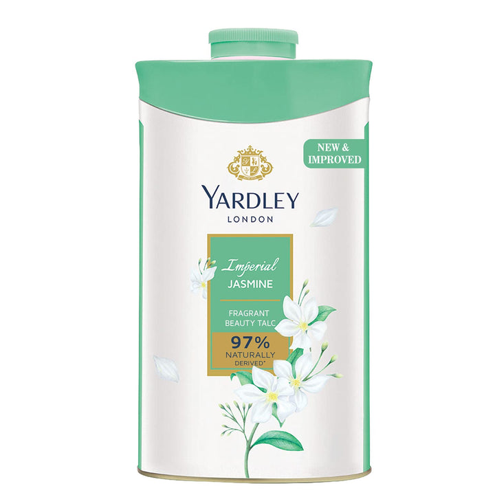 London Imperial Jasmine Perfumed Talc| Fragrant Beauty Talc for Women| Smooth Texture| 250g