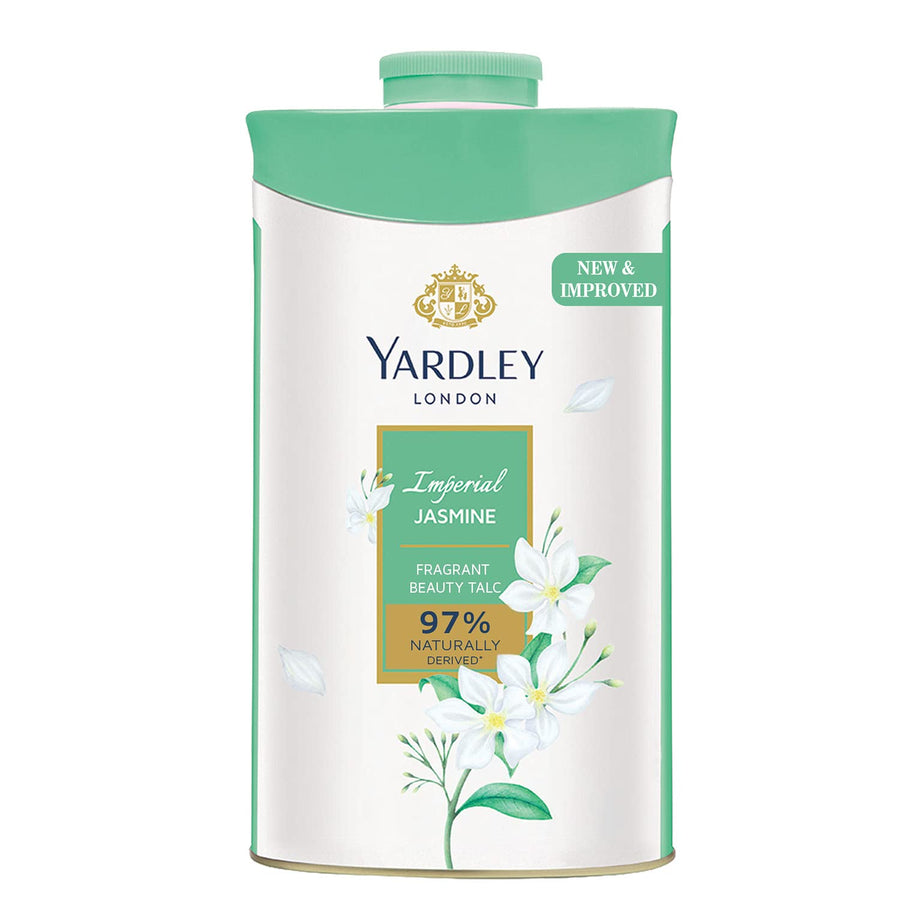 London Imperial Jasmine Perfumed Talc| Fragrant Beauty Talc for Women| Smooth Texture| 250g