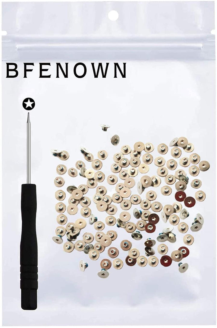 50pcs Keyboard Rivets Screws + Screwdriver for MacBook pro Retina A1706 A1707 A1990 A1708 A1989 A2141 A1932 A2179 A2251 A2289 A2337 A2338 A2442 A2485 A2681 A2779 A2780 A2941,Year 2016-2023