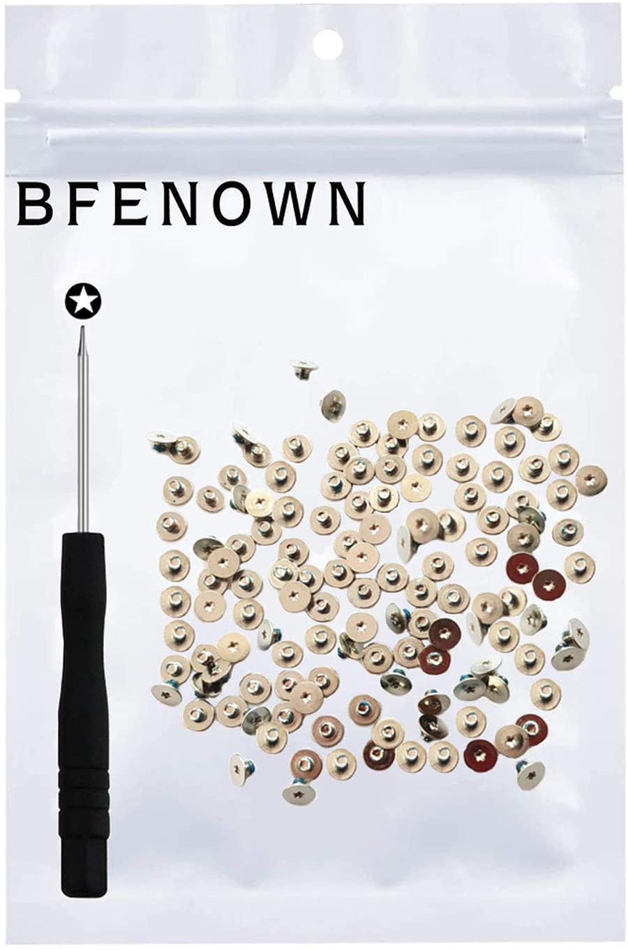 50pcs Keyboard Rivets Screws + Screwdriver for MacBook pro Retina A1706 A1707 A1990 A1708 A1989 A2141 A1932 A2179 A2251 A2289 A2337 A2338 A2442 A2485 A2681 A2779 A2780 A2941,Year 2016-2023