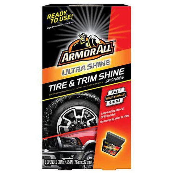 Ultra Shine Tire & Trim Shine Sponges (8 Sponges) in 1 Box