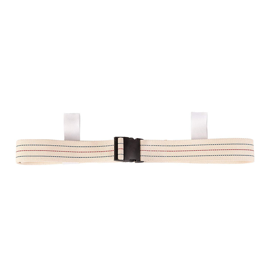 Cotton Physical Therapy Gait Belt Transfer Belt with Handles, Quick Release, 50 Inches
