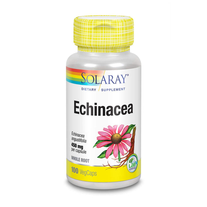 Echinacea Angustifolia Root 450mg | May Support Healthy Immune Function & Respiratory System | Non-GMO | Vegan | 100 VegCaps