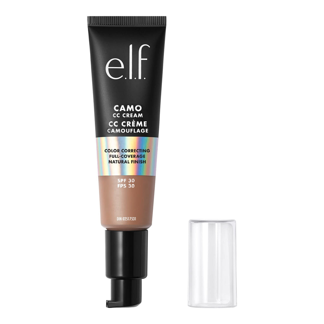Camo CC Cream | Color Correcting Full Coverage Foundation with SPF 30 | Deep 540 N | 1.05 Oz (30g)