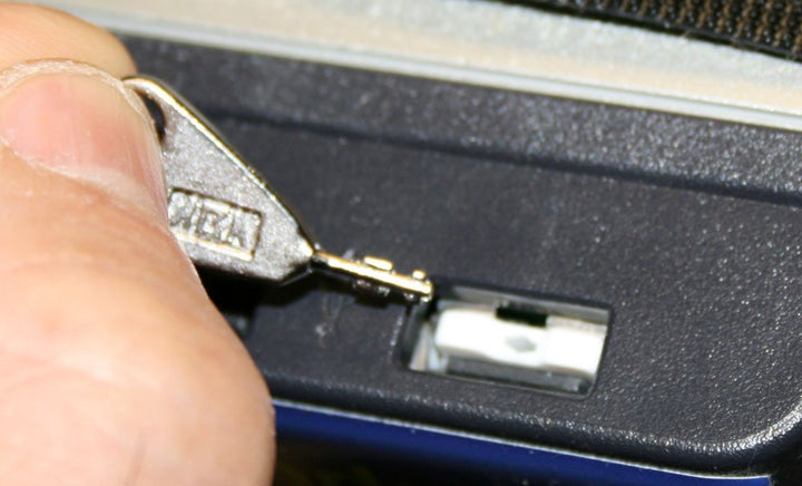 Security -0916 USB Port Locks, Pack of 10, Secure Your Data, USB Blocker with Key, Antitheft Locking Devices