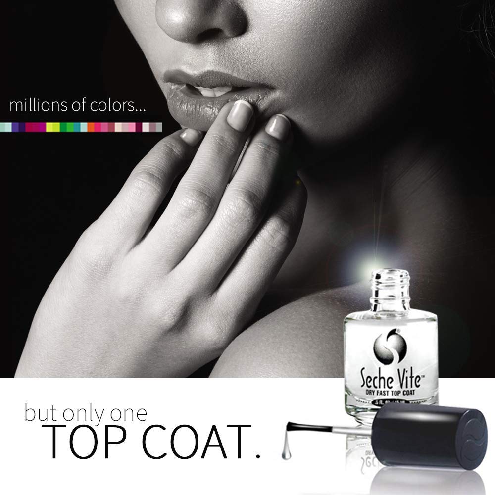 Clear and Vite, Base Coat and Top Coat for Nail Polish