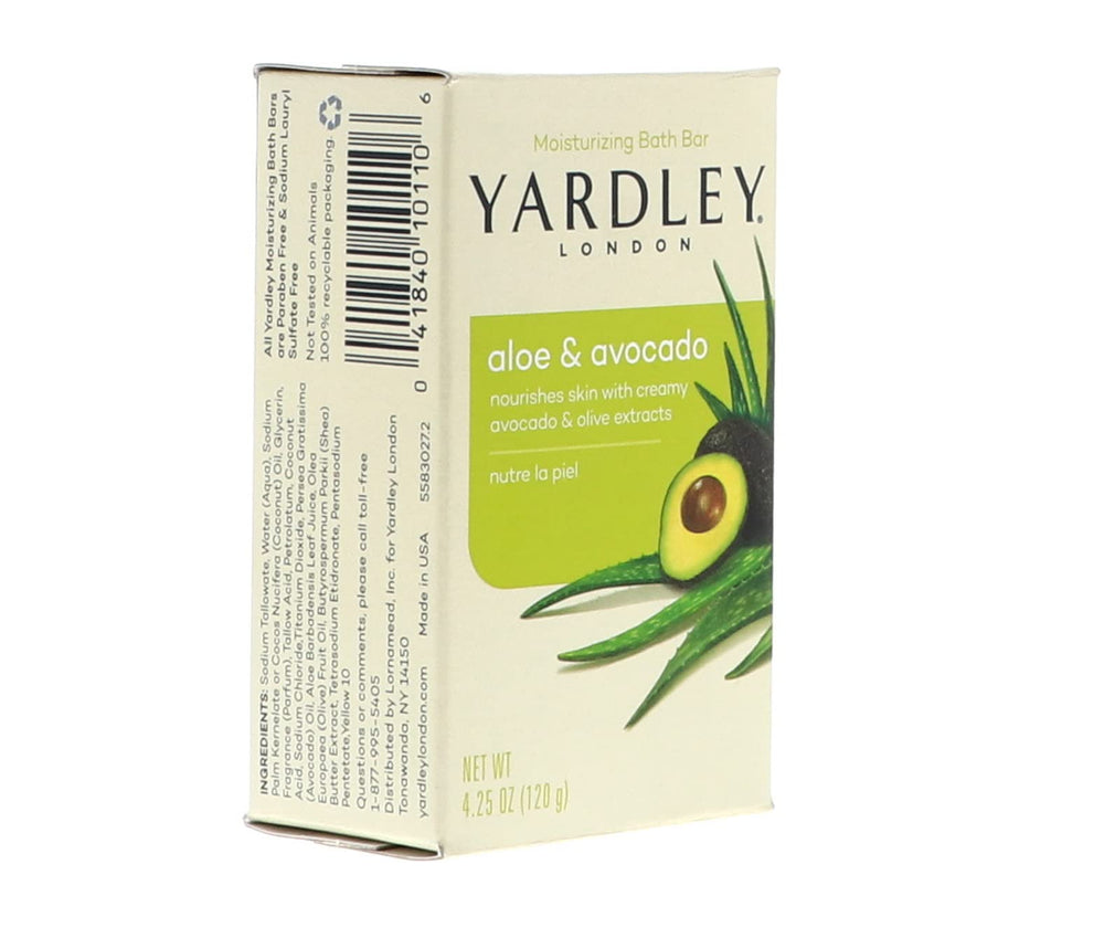 Aloe Avocado Bath Bar 4oz 2 Pack
