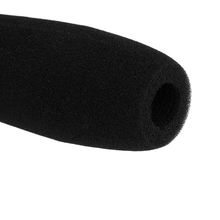 1pc x 12 cm Black Camera Microphone Windscreen Soft Foam Mic Cover Sponge for Shotgun Microphones for Audio-Technica, Azden, Ikegami, Panasonic, Schoeps, Shure, Sennheiser & Sony Mics