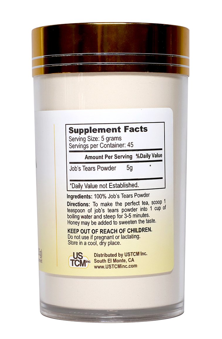 Job's Tears Powder Asian Barley Powder Semen Coicis Powder  120mesh (8oz)