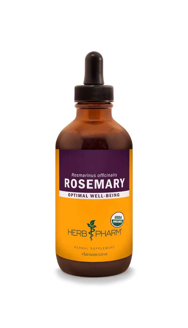 Certified Organic Rosemary Liquid Extract - 4 Ounce