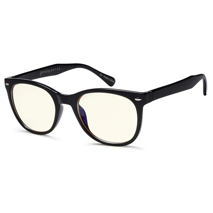 Gamma Ray Blue Light Blocking Glasses for TV, Computer Gaming and Digital Screens with Magnification and Anti Glare UV400