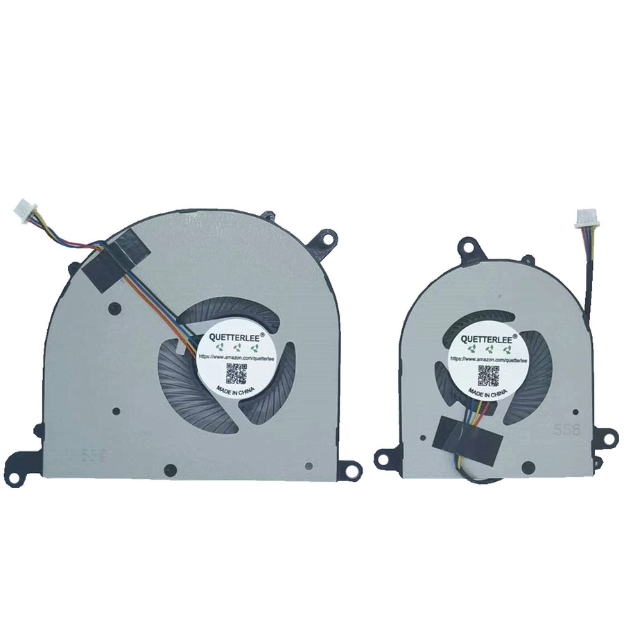 Replacement New Laptop CPU + GPU Cooling Fan for MSI Modern PS63 8RC PS63 8M MS-16S1 MS-16S2 Series BS5005HS-U3J 16S1-CPU BS5005HS-U3I 16S1-GPU DC5V 0.50A Fan