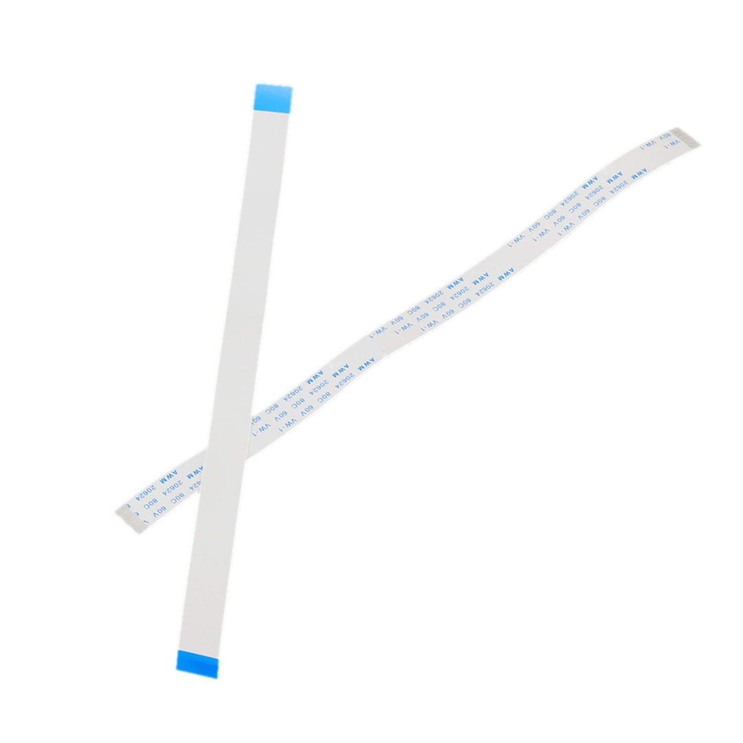 0.5mm Pitch 20-Pin 200mm Length FPC Ribbon Wire Flexible Flat Cable Set of 25