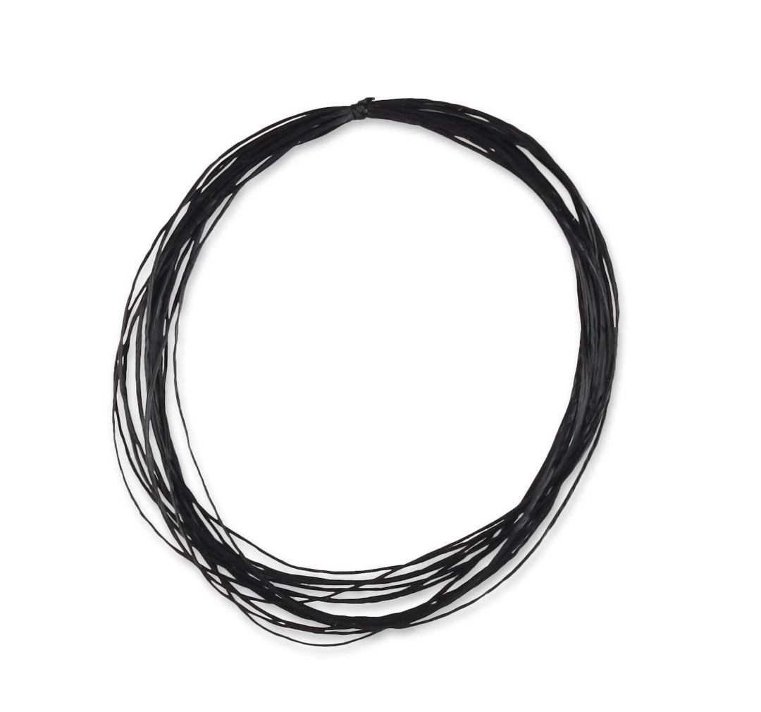 Scunci Color Match Multi-Strand Ponytailer Hair Elastic, Black
