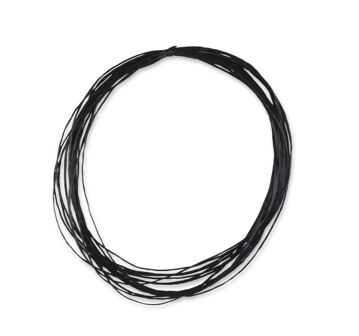 Scunci Color Match Multi-Strand Ponytailer Hair Elastic, Black