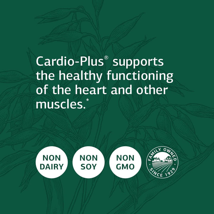 Standard Process Cardio-Plus - Antioxidant Support - Heart Health, Circulation & Blood Flow Supplement with Vitamin B6, Niacin & Riboflavin - Energy Metabolism Supplement - 90 Tablets