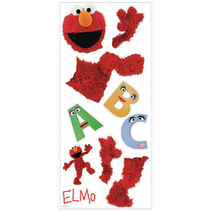 RMK1482GM Sesame Street Elmo Peel and Stick Giant Wall Decal