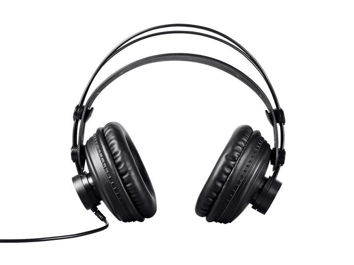 - 116150 Modern Retro Over Ear Headphones with Ultra-Comfortable Ear Pads Perfect for Mobile Devices, HiFi, and Audio/Video Production Black