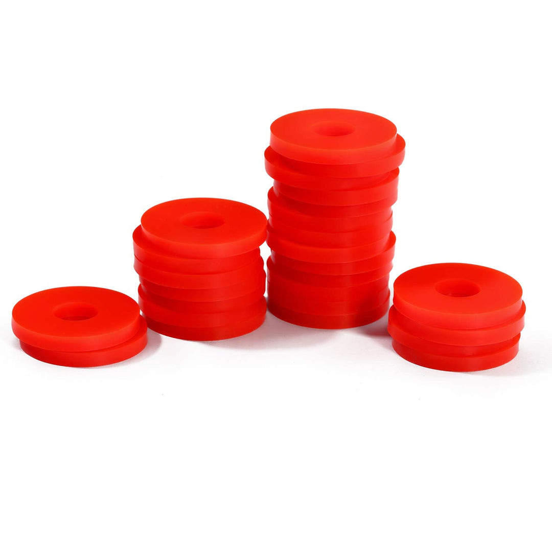 30 PCS Guitar Premium Strap Locks, Silicone (Softer Than Rubber) Guitar Protector Strap Blocks