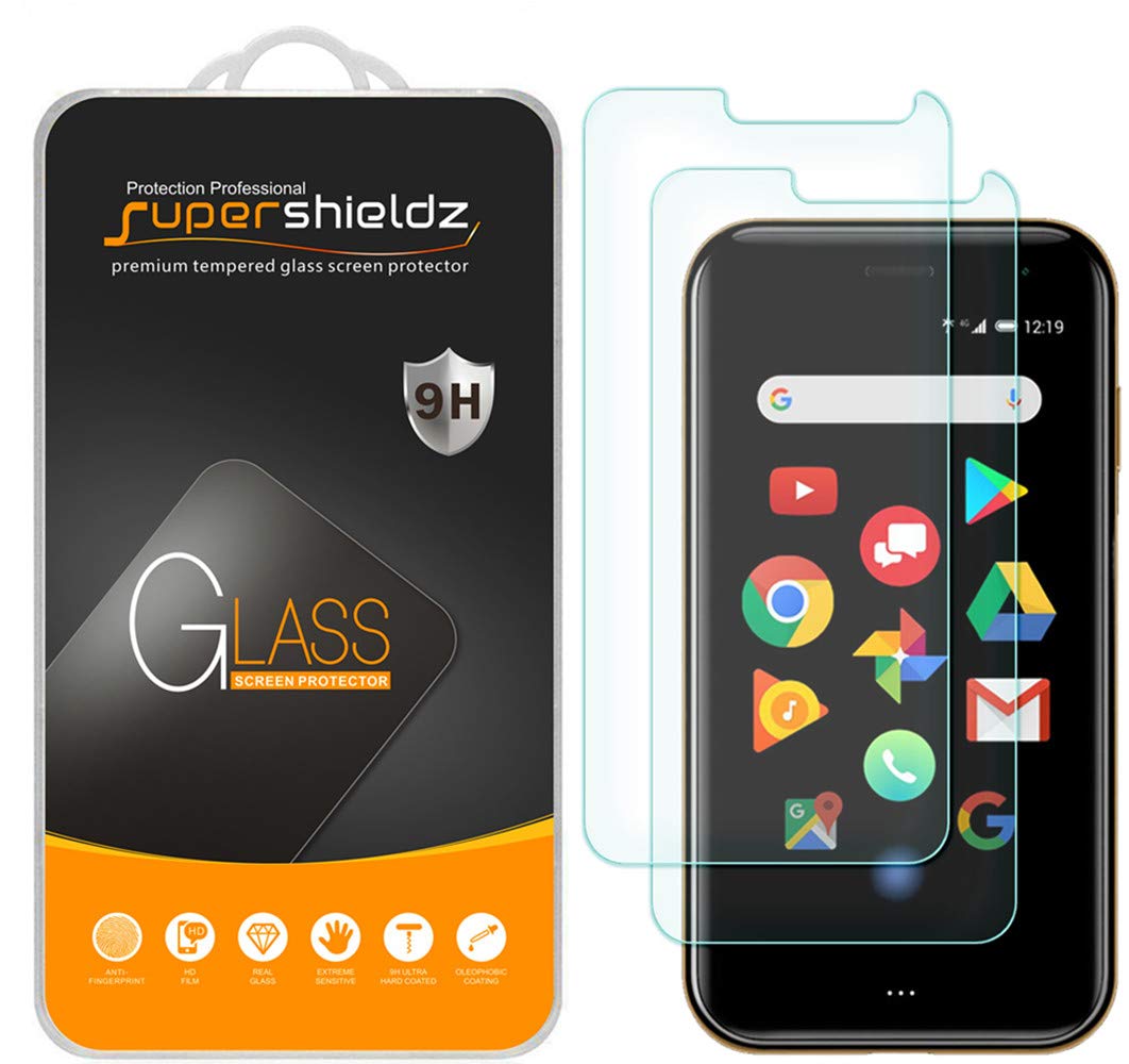 (2 Pack) Designed for Palm Phone Tempered Glass Screen Protector, Anti Scratch, Bubble Free