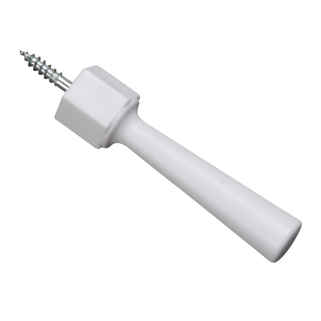 Soft Jamb Door Stop, White, 3 count
