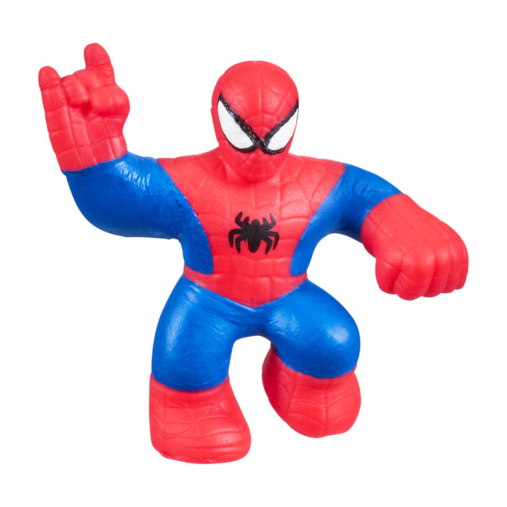 Marvel Mega Mini 6 Pack - Squishy, Stretchy, Gooey Mini Heroes - Ironman, Spider-Man, Captain America, Miles Morales, Hulk and Black Panther