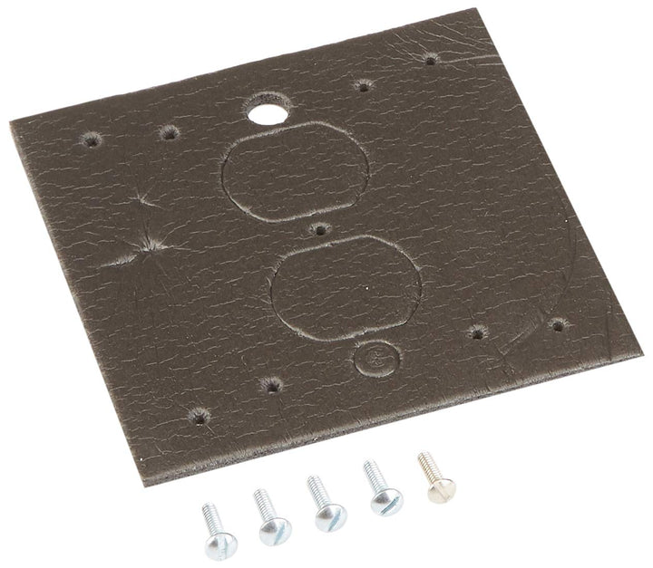 4986-GY 1-Gang Duplex Device Wallplate Cover, Oversi