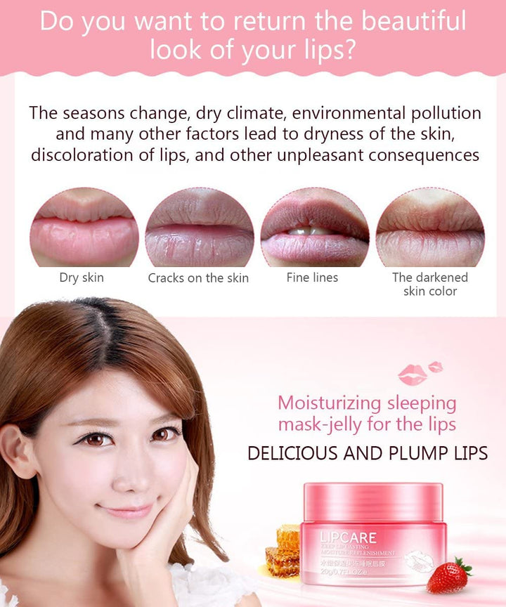 Lip Lasting Moisture Collagen Replenisment Sexy Delicious Lips 20g