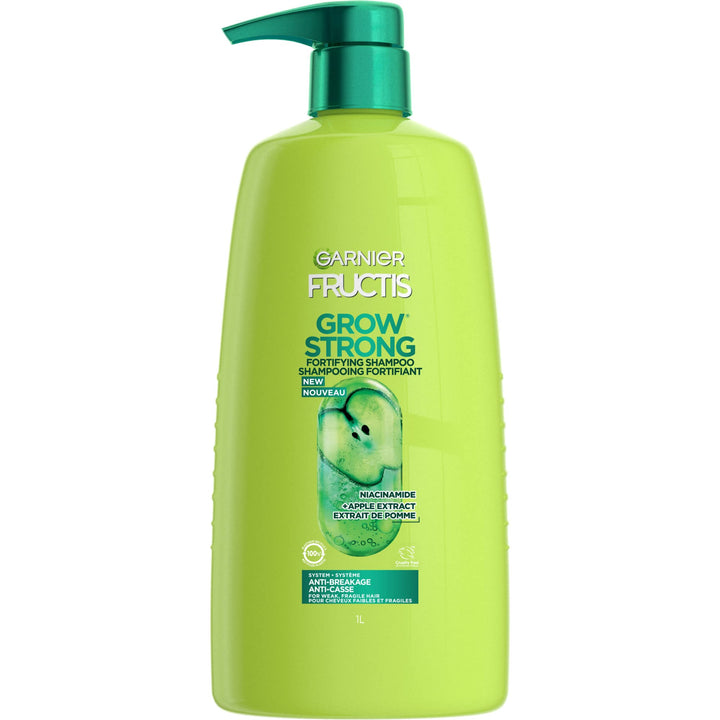 Fructis Grow Strong Shampoo, 33.8 Fl Oz, 1 Count (Packaging May Vary)