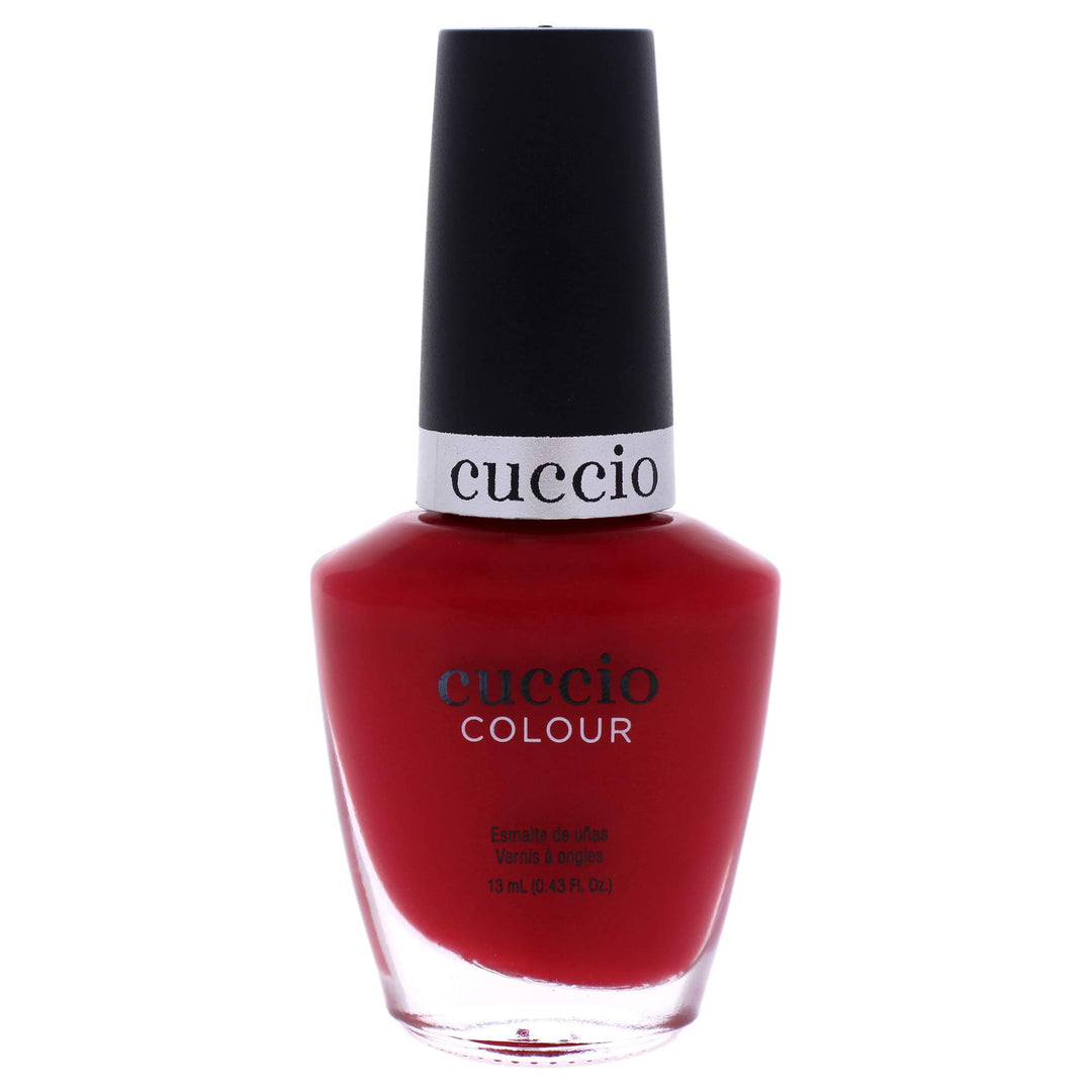 Cuccio Colour Colour Nail Polish - Triple Pigmented Formula - For Rich And True Coverage - Gives Ultra-Long-Lasting And High Shine Polish - For Incredible Durability - A Pisa My Heart - 0.43 Oz