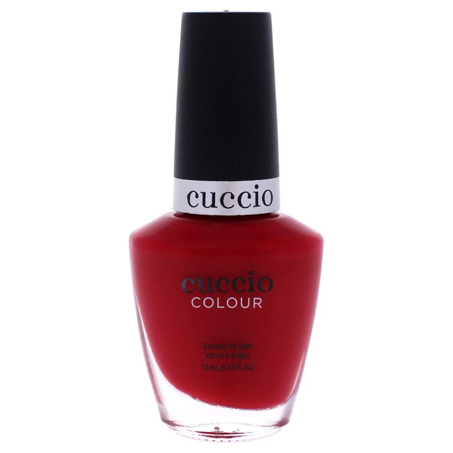 Cuccio Colour Colour Nail Polish - Triple Pigmented Formula - For Rich And True Coverage - Gives Ultra-Long-Lasting And High Shine Polish - For Incredible Durability - A Pisa My Heart - 0.43 Oz