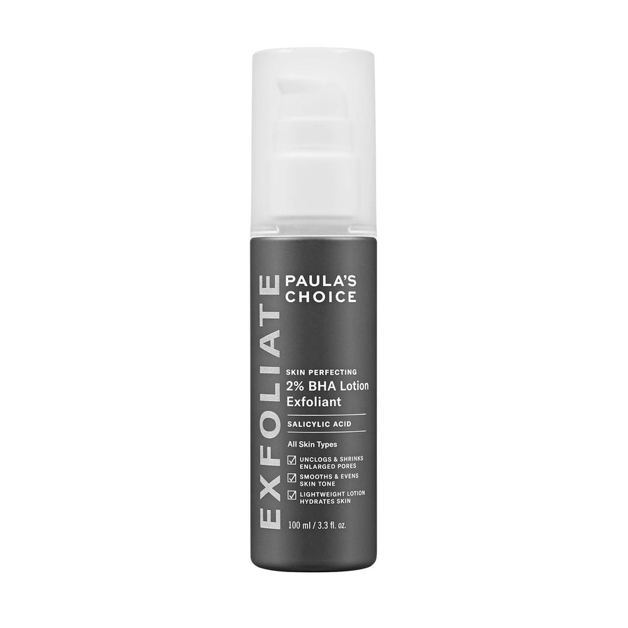 SKIN PERFECTING 2% BHA Lotion Salicylic Acid Exfoliant, 3.3 Ounce Bottle Facial Exfoliator for Blackheads, Enlarged Pores, Wrinkles & Fine Lines