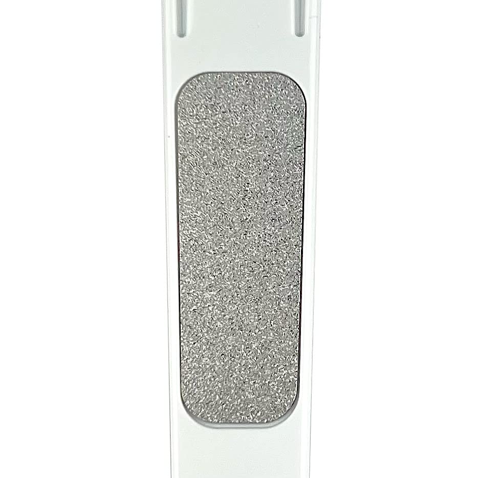 Kai Nail Clippers Type 001S White Stainless Steel Fingernail Toenail Thick Nail Clipper Cutter KE0121 with File & Catcher for Adult Seniors Men Women Made in Japan