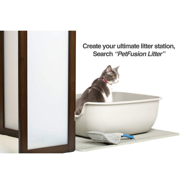 BetterBox Non-Stick Large Litter Box, Pet Safe Coating for Easier Cleaning, Open Top Promotes Healthy Usage, Made of Stronger ABS Plastic
