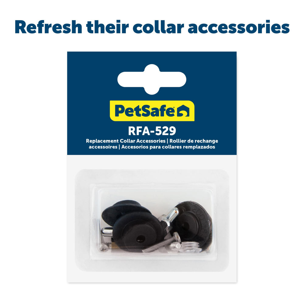 Replacement Collar Accessory Kit for In-Ground & Wireless Dog Receiver Collars - Includes Short & Long Contact Points, Level Covers, Hardware From the Parent Company of INVISIBLE FENCE Brand