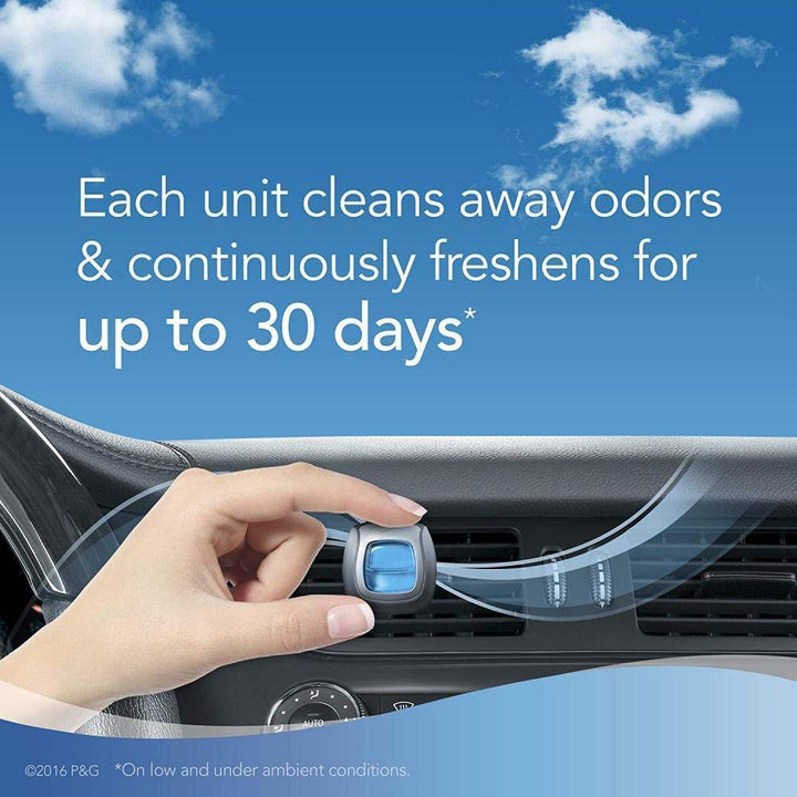 Car Air Freshener, 2 Gain Original and 2 Gain Island Fresh scents (4 Count.06 fl oz)
