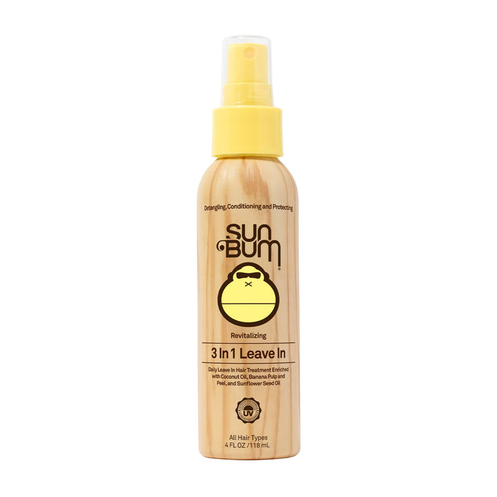 Revitalizing 3 in 1 Leave-In Conditioner Spray Detangler | Anti Frizz , Paraben and Gluten Free, Vegan, and Color Safe with UV Protection | 4 oz