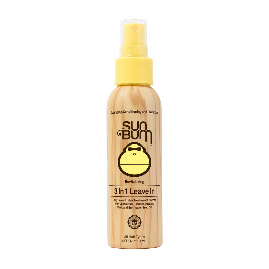 Revitalizing 3 in 1 Leave-In Conditioner Spray Detangler | Anti Frizz , Paraben and Gluten Free, Vegan, and Color Safe with UV Protection | 4 oz