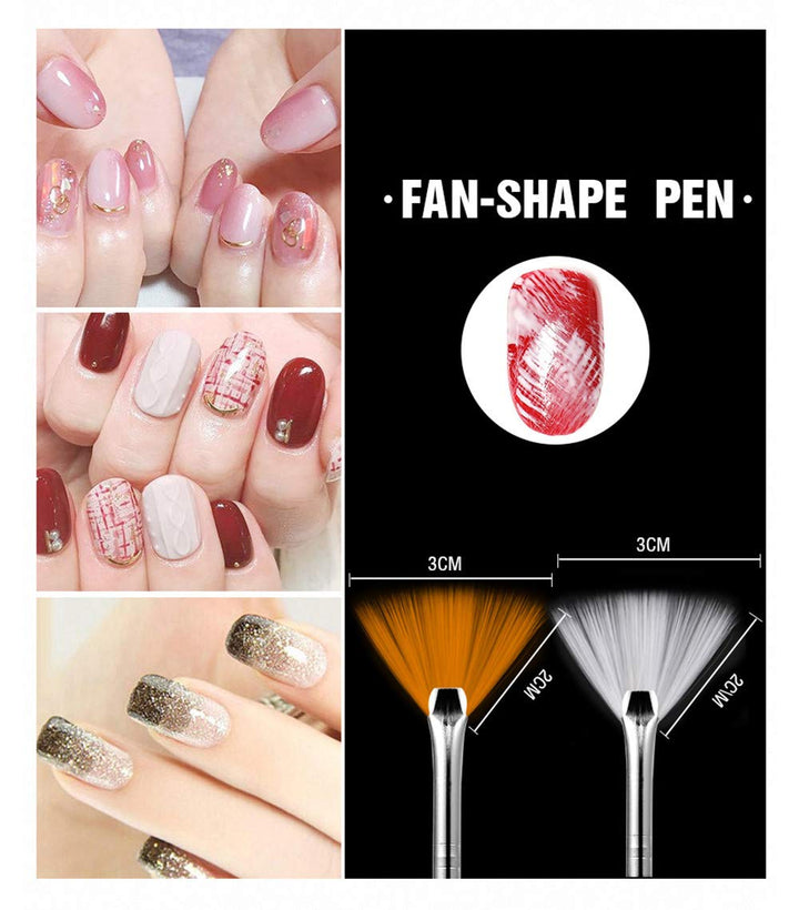 20PCS Nail Art Design Dotting Painting Drawing Polish Brush Pen Tools