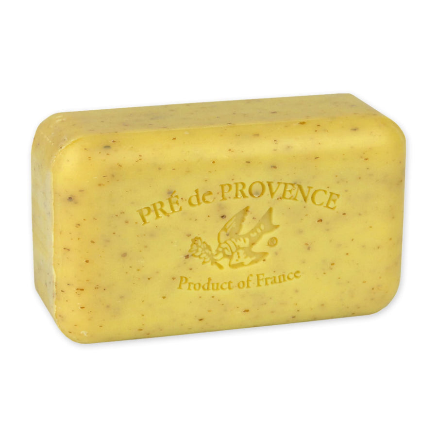 Artisanal Soap Bar, Natural French Skincare, Enriched with Organic Shea Butter, Quad Milled for Rich, Smooth & Moisturizing Lather, Lemongrass, 5.3 Ounce