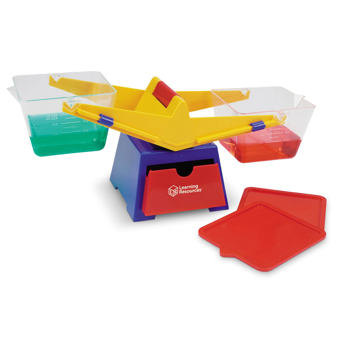 Primary Bucket Balance Teaching Scale - 1 Piece, Ages 3+, Math for Preschoolers, Classroom Balance Scale, Balance Scale for Kids, Science for Kids,Back to School Supplies