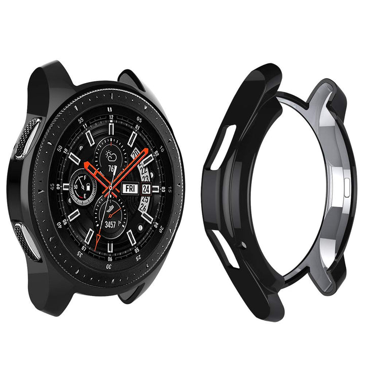 TPU Slim Case for Samsung Galaxy Watch 46mm, Shock-Proof and Protective Bumper Shell