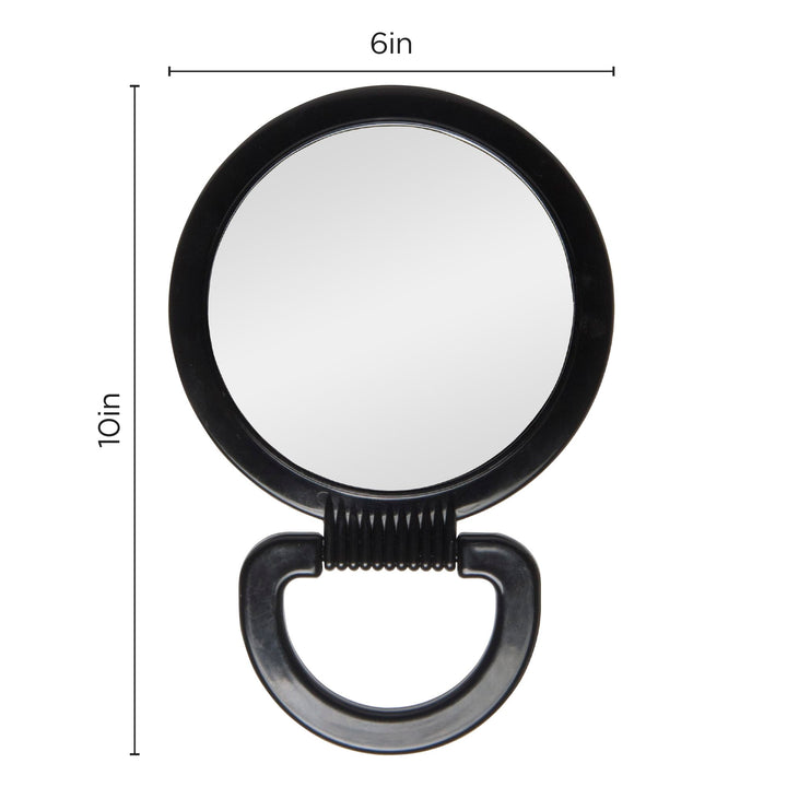 Plastic Handheld Mirror, 6 x 10 Inches