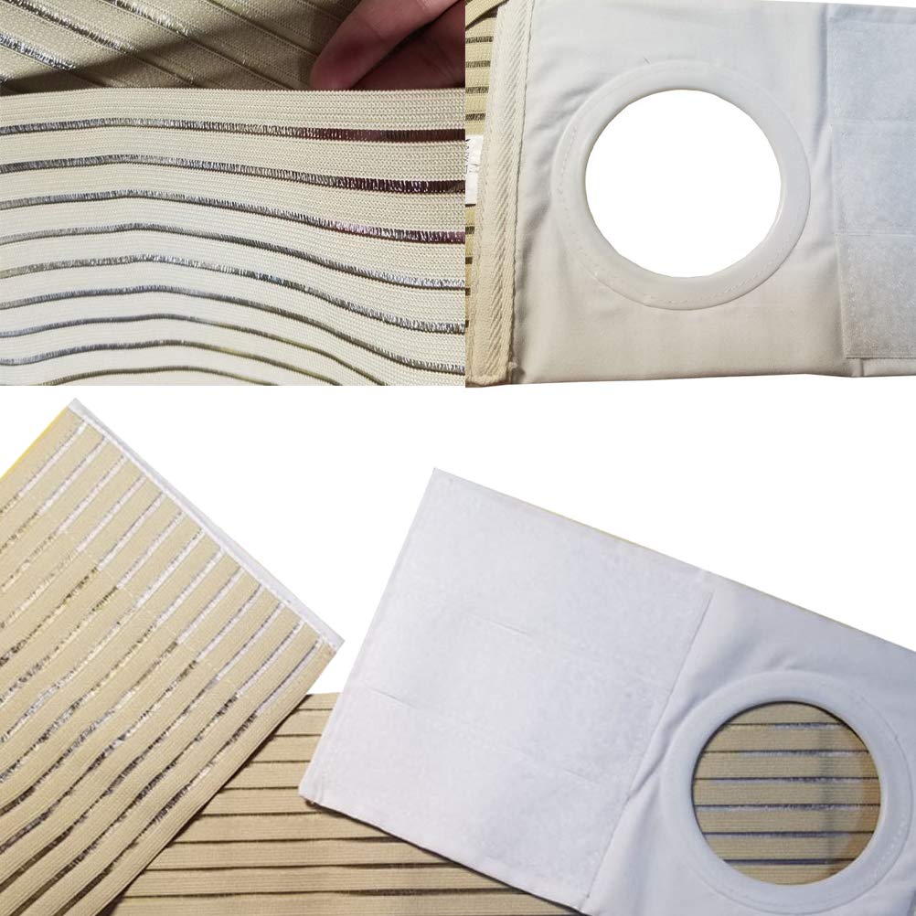 Ostomy Support Belt Elastic Hernia Band Breathable Belly Band for Man Woman Colostomy Abdominal Support