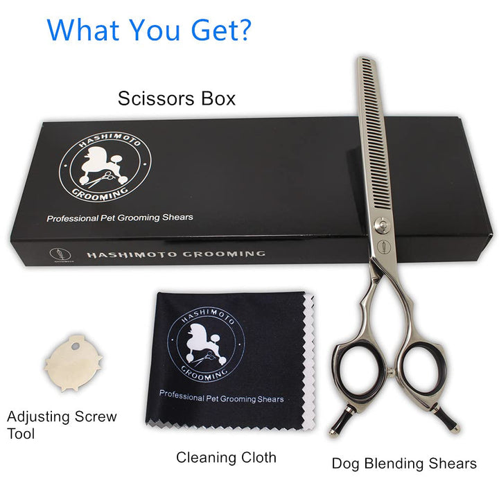 Dog Blending Shears,dog Texturizing Scissors,Cat Blender,45 teeth,7.0 inch,Light Weight.