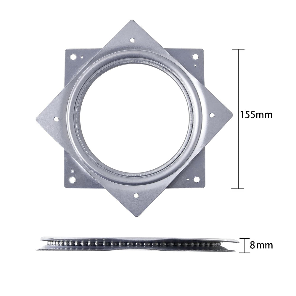 6 Lazy Susan Turntable 500 LBS pounds Steel Ball Bearing Rotating Tray Strong Sturdy Table Cabinet Low Profile