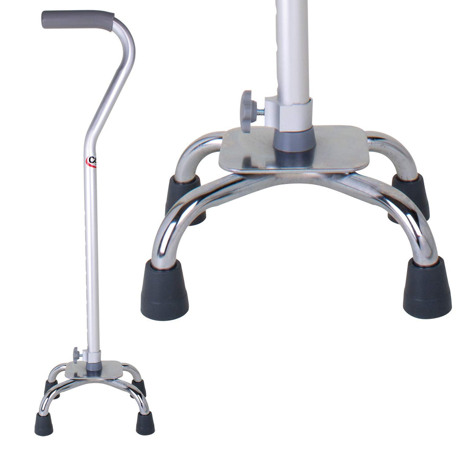 Small Base Offset Quad Cane, 2.15 Pound