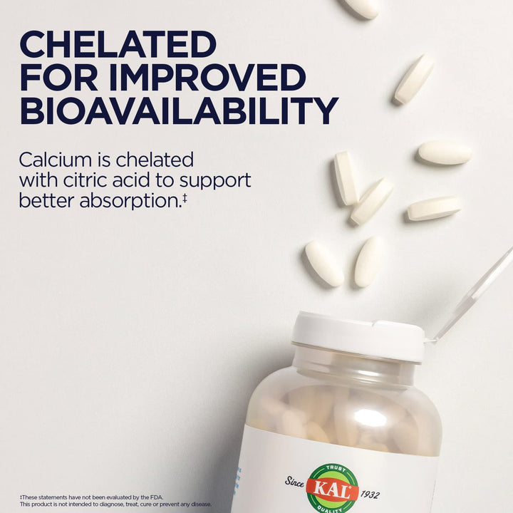 , Calcium Citrate 1000, 180 Tablets Cal-14126 (1000 mg)