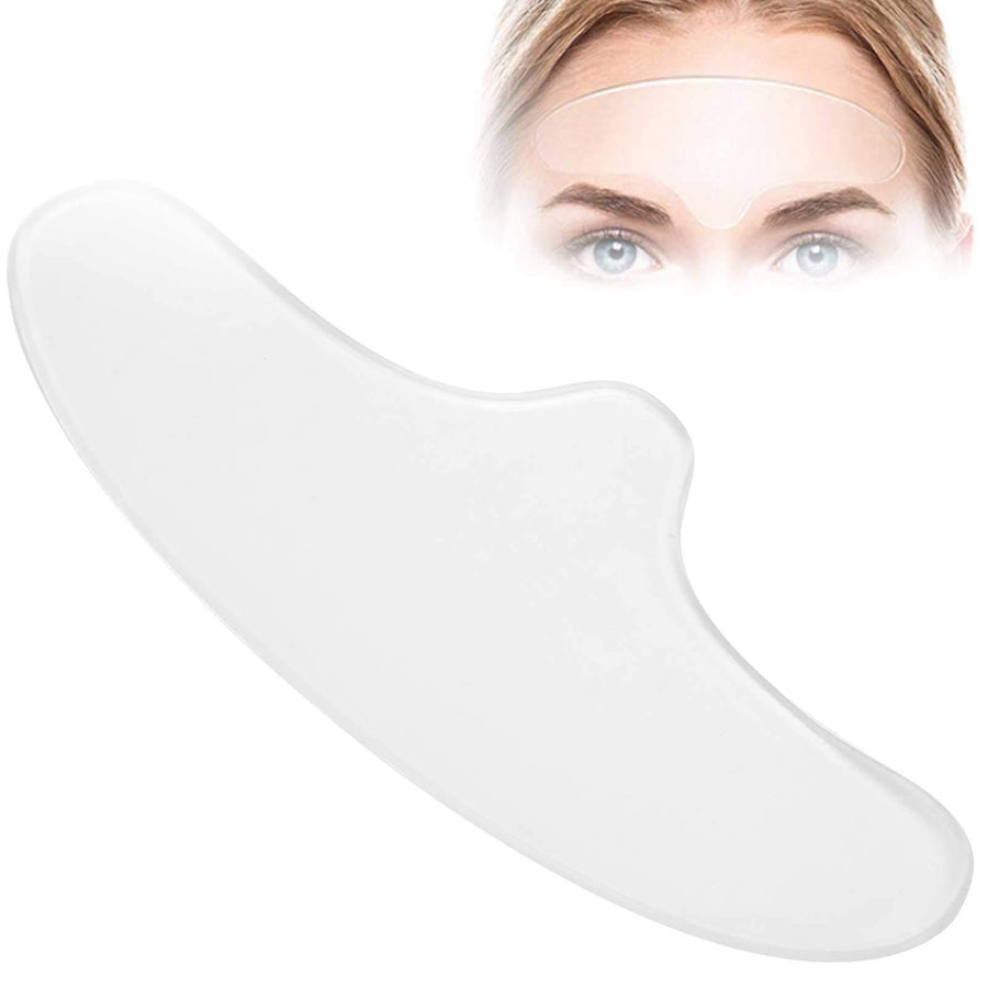 Silicone Forehead Wrinkle Pad, Self-Adhesive Reusable Anti-Wrinkle Forehead Patch Wrinkle Removal Sticker Anti-Aging Patch Overnight Wrinkle Remover Treatment Skin Lines Prevention