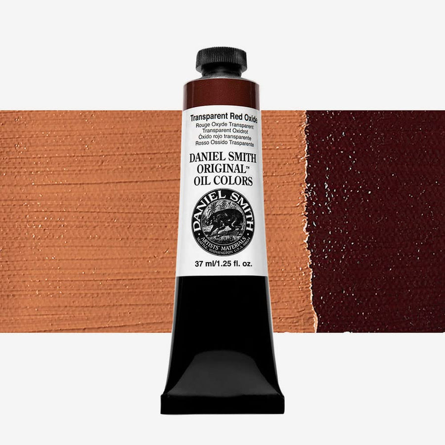 Original Oil Color Paint, 37ml Tube, Transparent Red Oxide, 284300125